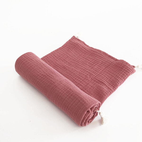 Maxi lange coton bio Marsala 110×110 cm