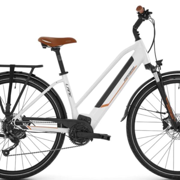 Vélo électrique MEGAMO LANE USX 500 Wh 100 kms 2023 Blanc