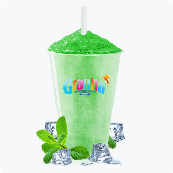 Poudre Granita® Menthe Verte – 10kg soit 70 litres de boisson