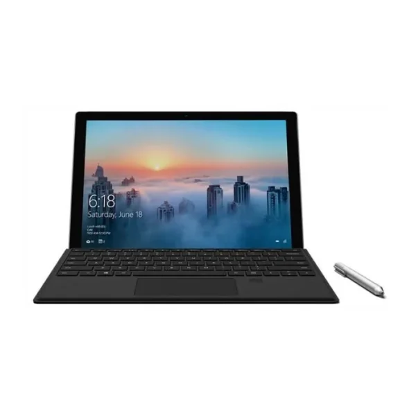 Microsoft Surface Pro Type Cover with Fingerprint ID – clavier – avec trackpad, accéléromètre – AZERTY – Français – noir