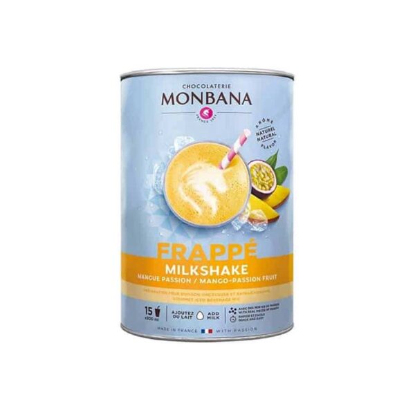 Monbana – Frappé Mangue-Passion en poudre 1kg