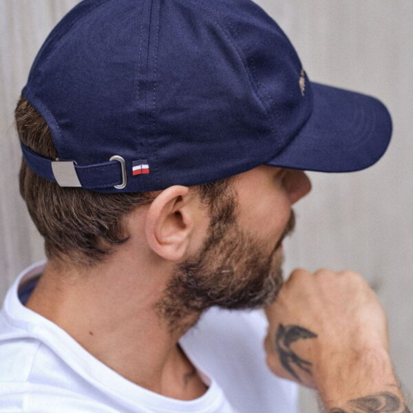 Casquette bleu marine brodée Vitamine