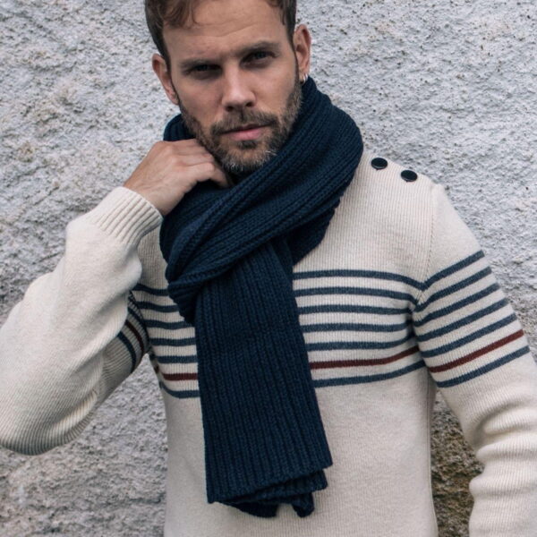 Écharpe Chanterelle marine