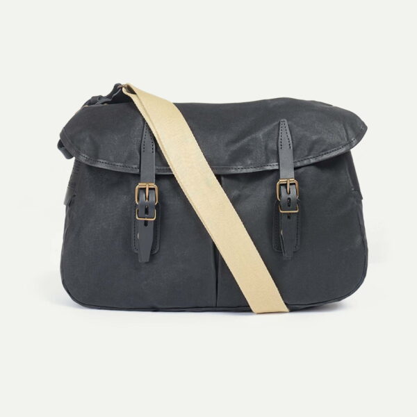 Musette du Pêcheur M – Noir waxé