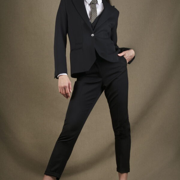 Tailleur veste pantalon Conception noir