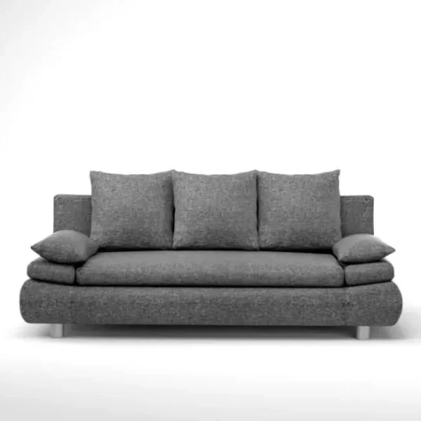 Canape convertible 3 places Gris
