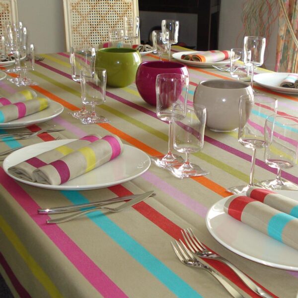 Nappe de table sable MONTSEGUR