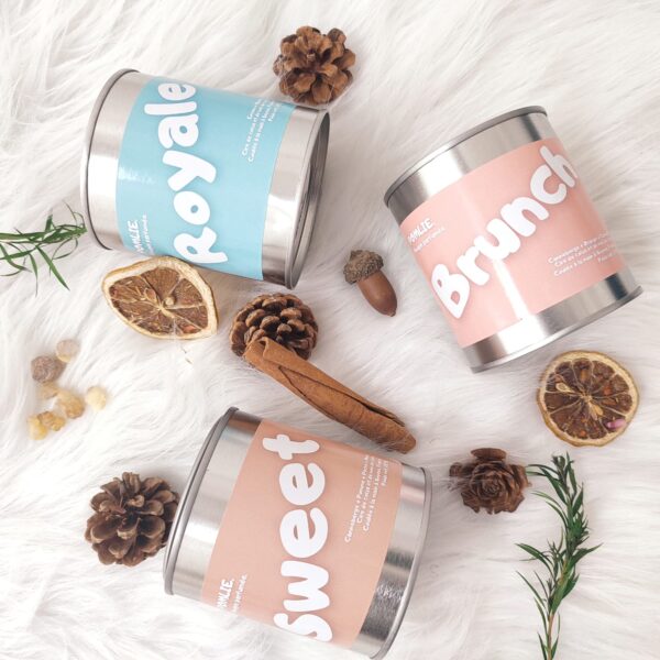 Bougie parfumée Trio de Noël