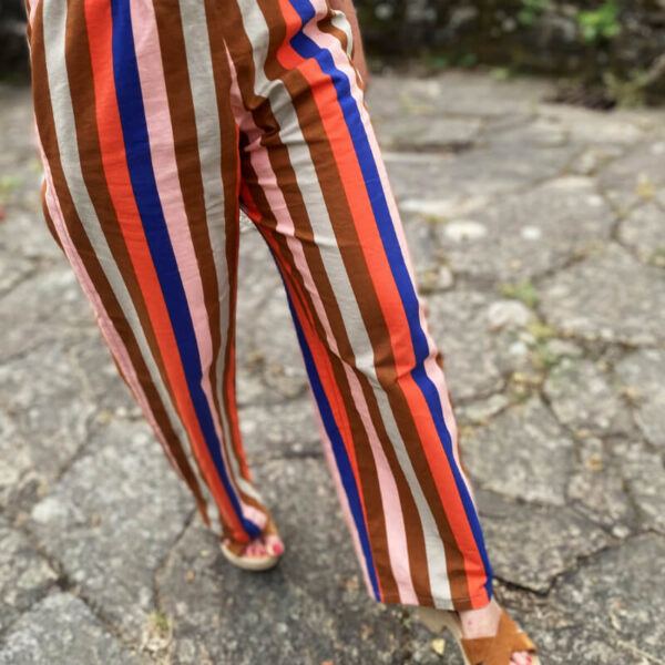 Pantalon Femme rayé