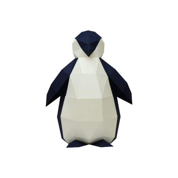 Pingouin en papier 3D