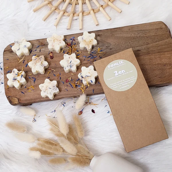 Fondants Parfumés ZEN (8x15g) | Cannelle + Encens + Bois de cèdre