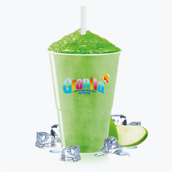 Poudre Granita® Pomme Verte – 10kg soit 70 litres de boisson
