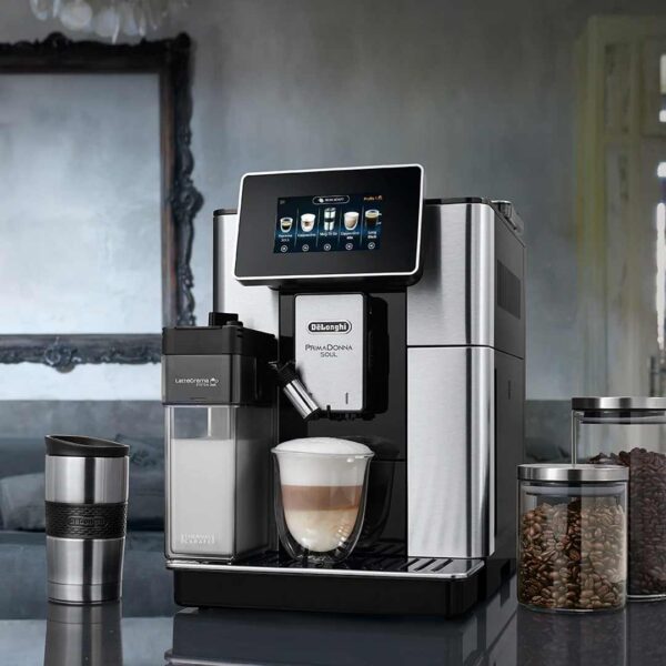 Machine à café Delonghi – Primadonna Soul ECAM 610.74.MB