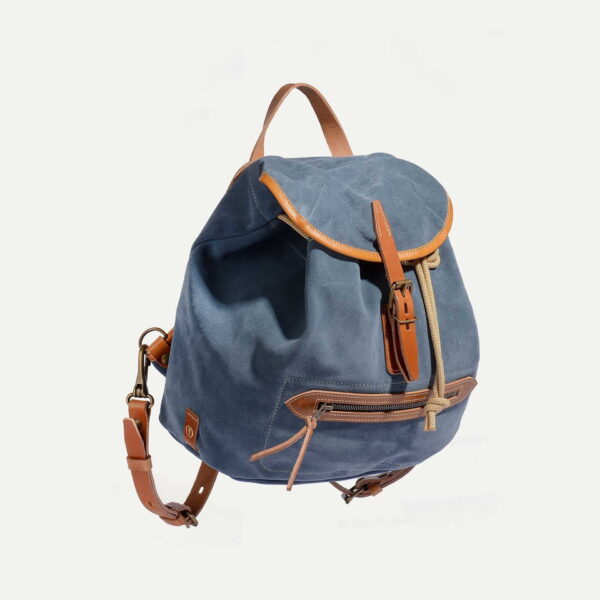 Sac à dos Camp S / Cuir Velours – Jeans