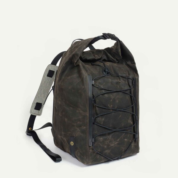 Sac à dos Météore – Kaki waxé