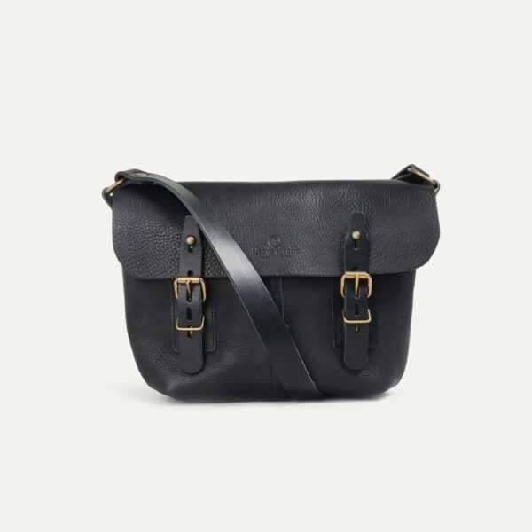 Sac besace Louis – Noir