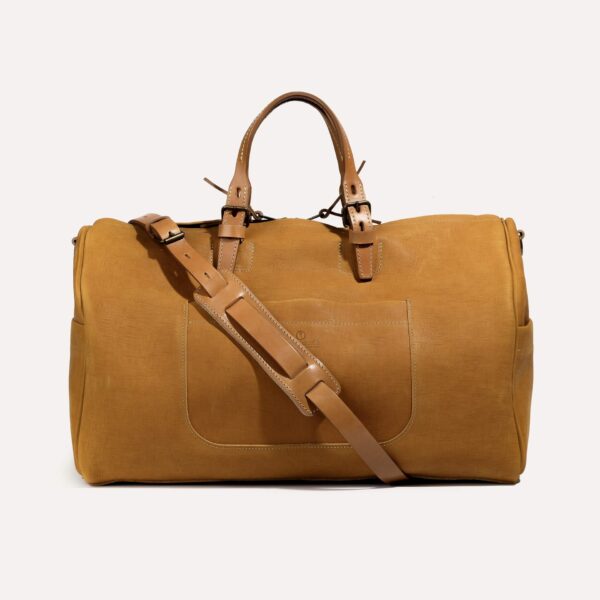 Sac de voyage Hobo – Miel / Cuir Waxé