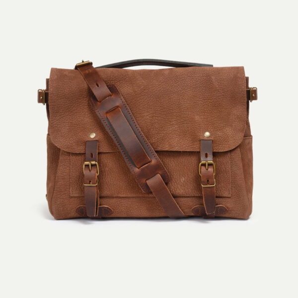 Sac Postier Eclair M – Marron