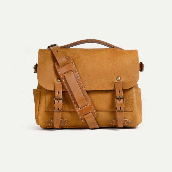 Sac Postier Eclair S – Miel / Waxé