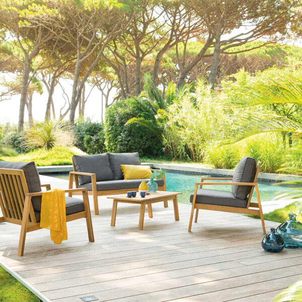 Salon de jardin 4 place acacia