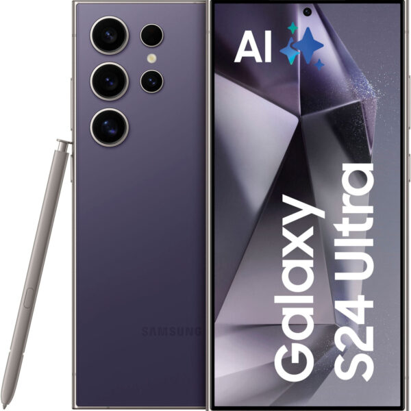 Samsung Galaxy S24 Ultra – violet titane – 5G smartphone – 512 Go – GSM