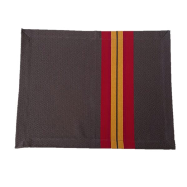 Set de table en tissu rouge ensoleillé PUIVERT