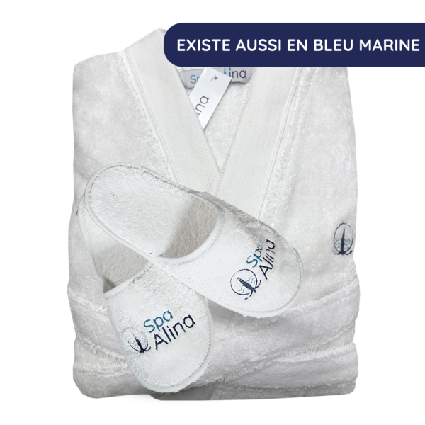Set Peignoir et Chaussons