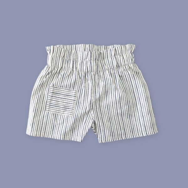 Short pour bébé et enfant rayé marine