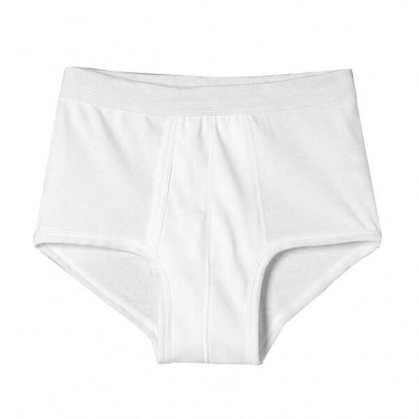 Slip À Poche Large Ceinture – Blanc