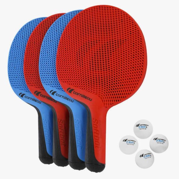 Raquettes SOFTBAT PACK QUATTRO (4 raquettes et 4 balles)