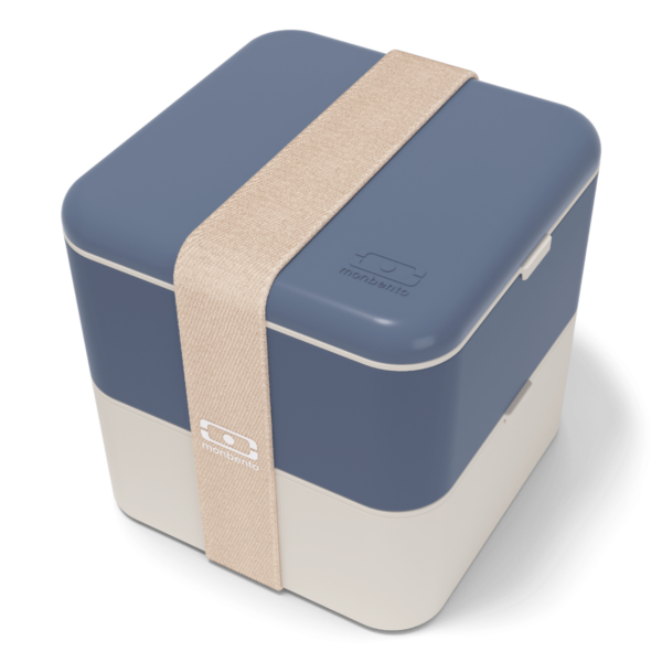 Le bento carré made in France – monbento MB Square bleu Natural