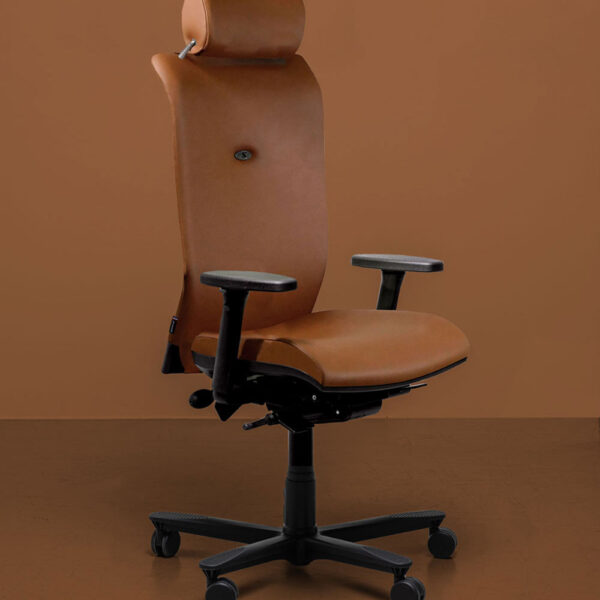 Strong Auguste – fauteuil de bureau en cuir