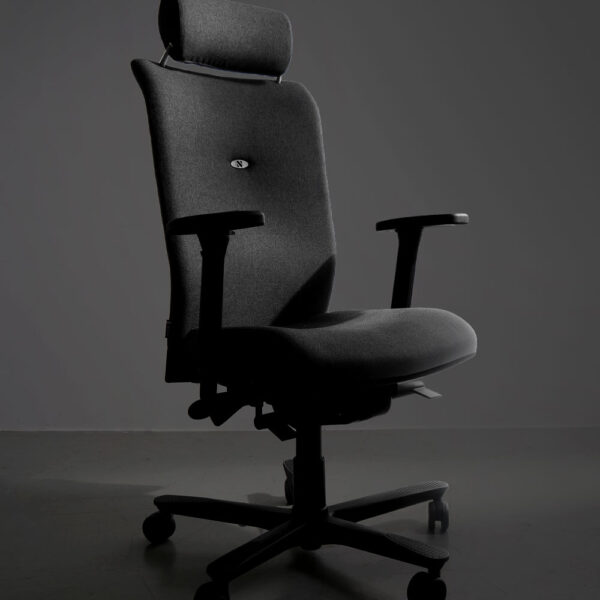 Strong Auguste – fauteuil de bureau en tissu