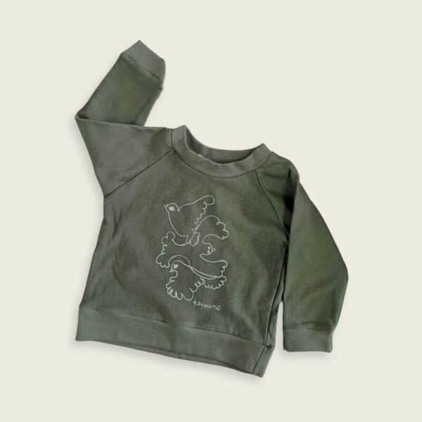 Sweat bébé imparfait oiseau – 18mois