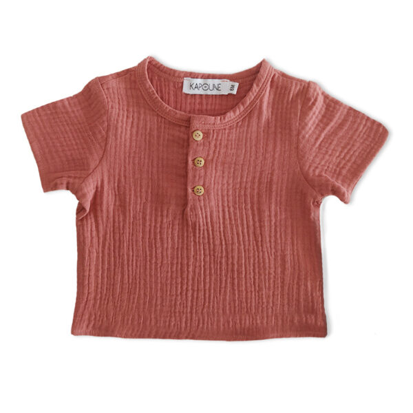 T-shirt bébé et enfant MARSALA