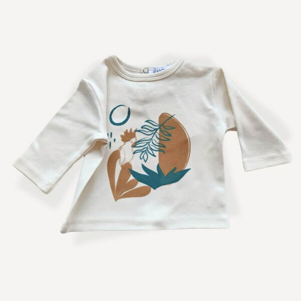 T shirt manches longues bébé Jaco imparfait – 6mois