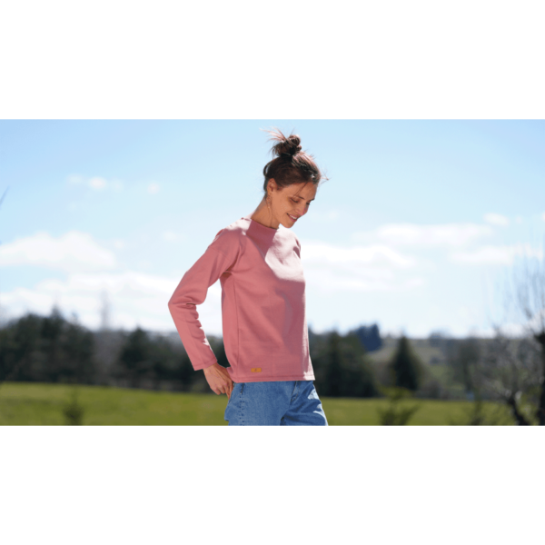 Le t-shirt fabriqué en France – Vieux rose