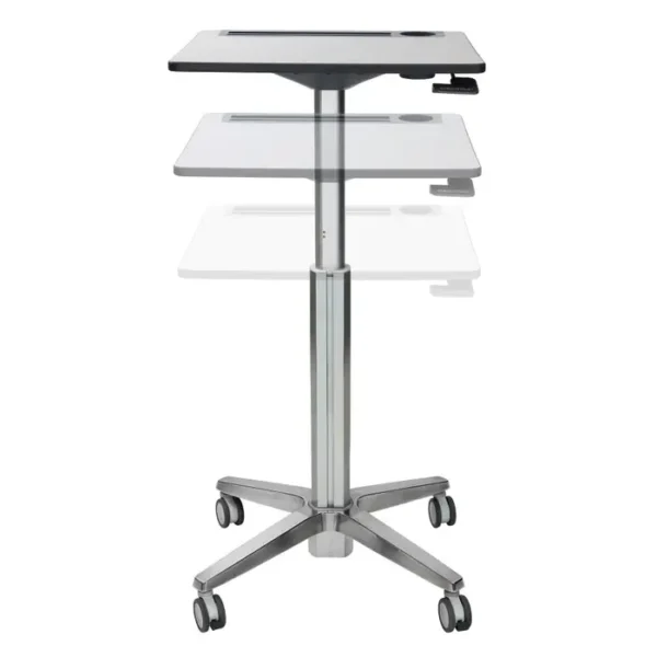 Ergotron LearnFit Tall – pupitre – rectangulaire – blanc