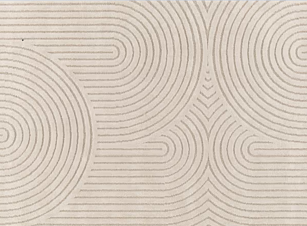 Tapis    motif et relief 150×230