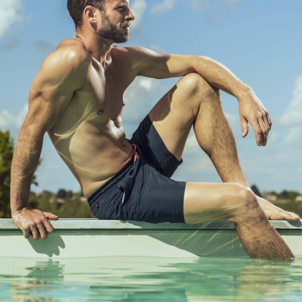 Short de bain marine Albin