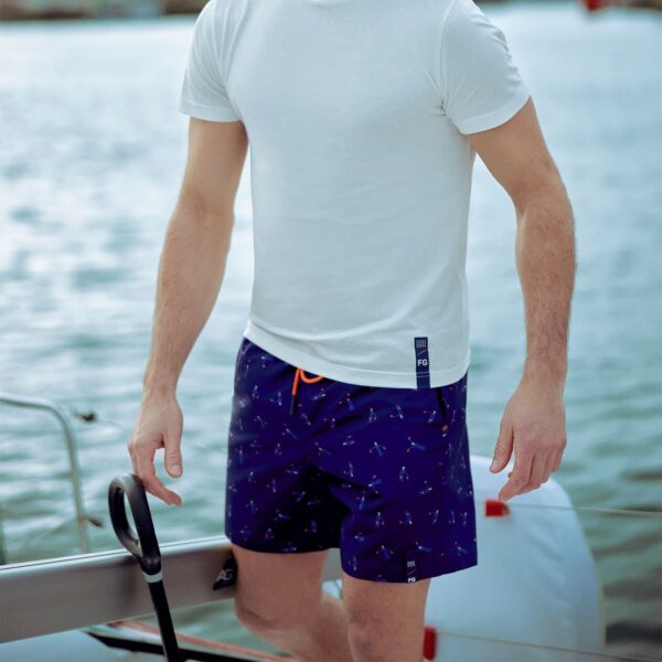 Short de bain marine Hegoa