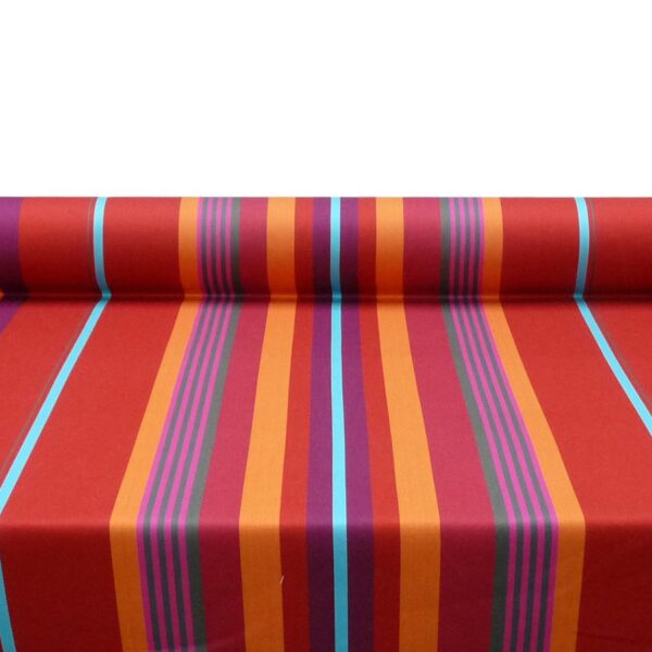 Tissu au mètre rouge MIREPOIX