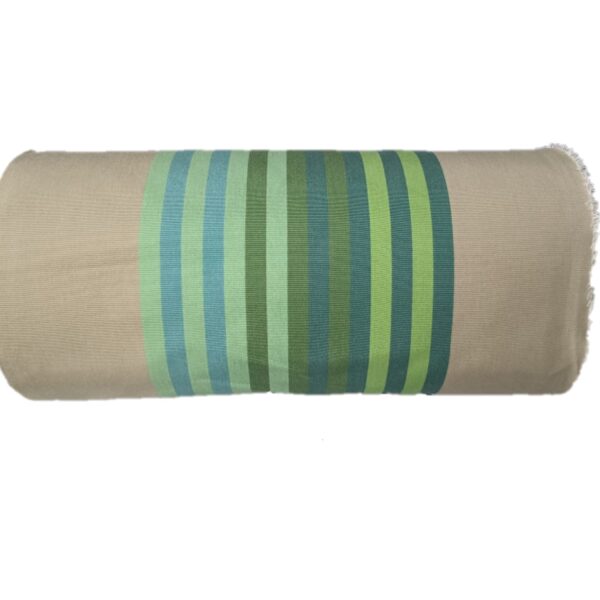 Toile transat au mètre vert AUTHENTIQUE