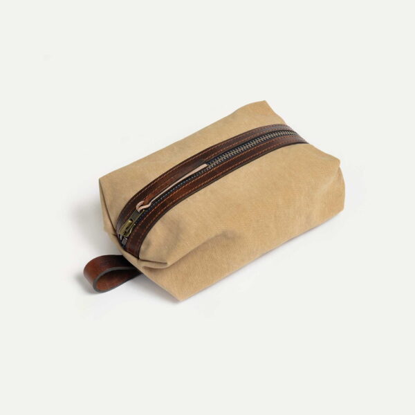 Trousse de toilette ZAZOU – Blé Stonewashed