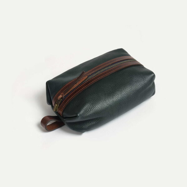 Trousse de toilette ZAZOU – Bleu Paon