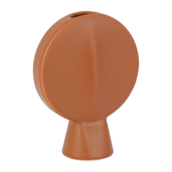Vase art déco en grès Terracotta H20