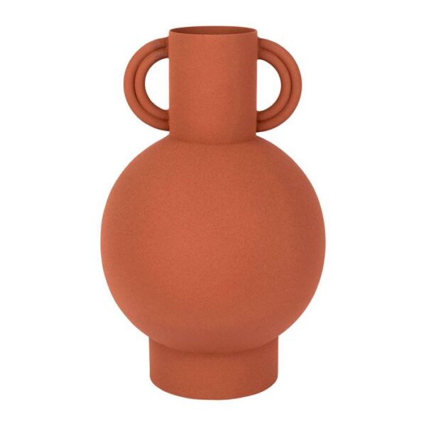 Vase en métal Terracotta H35